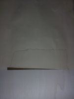 c(4) disegno matita e carboncino su spolvero creazione dell'inserto in carta